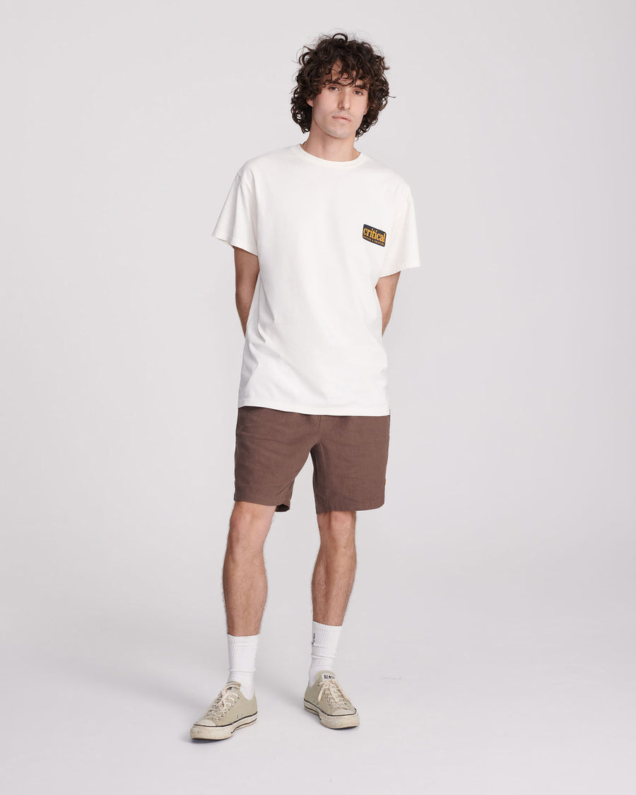 SHAKER TEE - VINTAGE WHITE