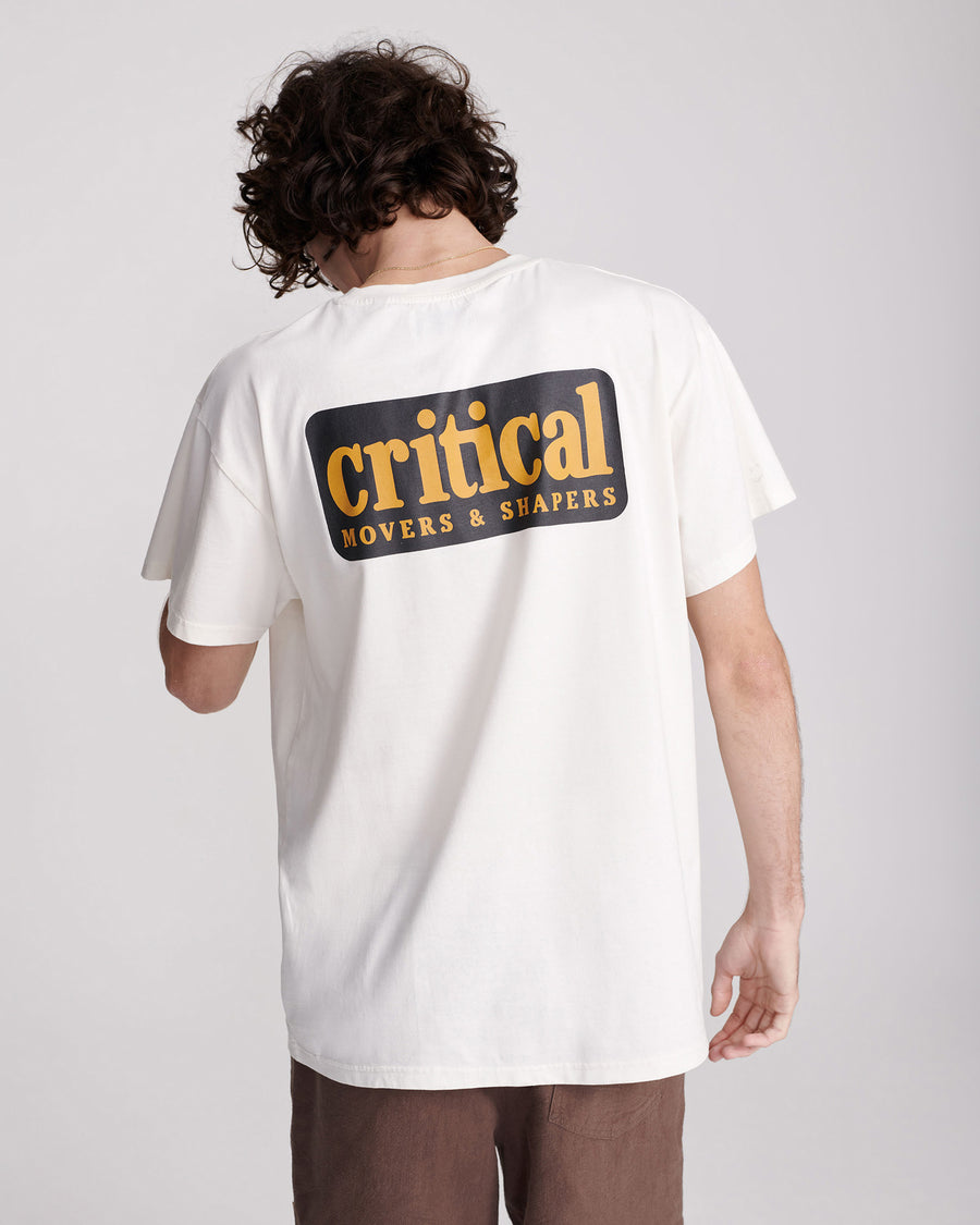 SHAKER TEE - VINTAGE WHITE
