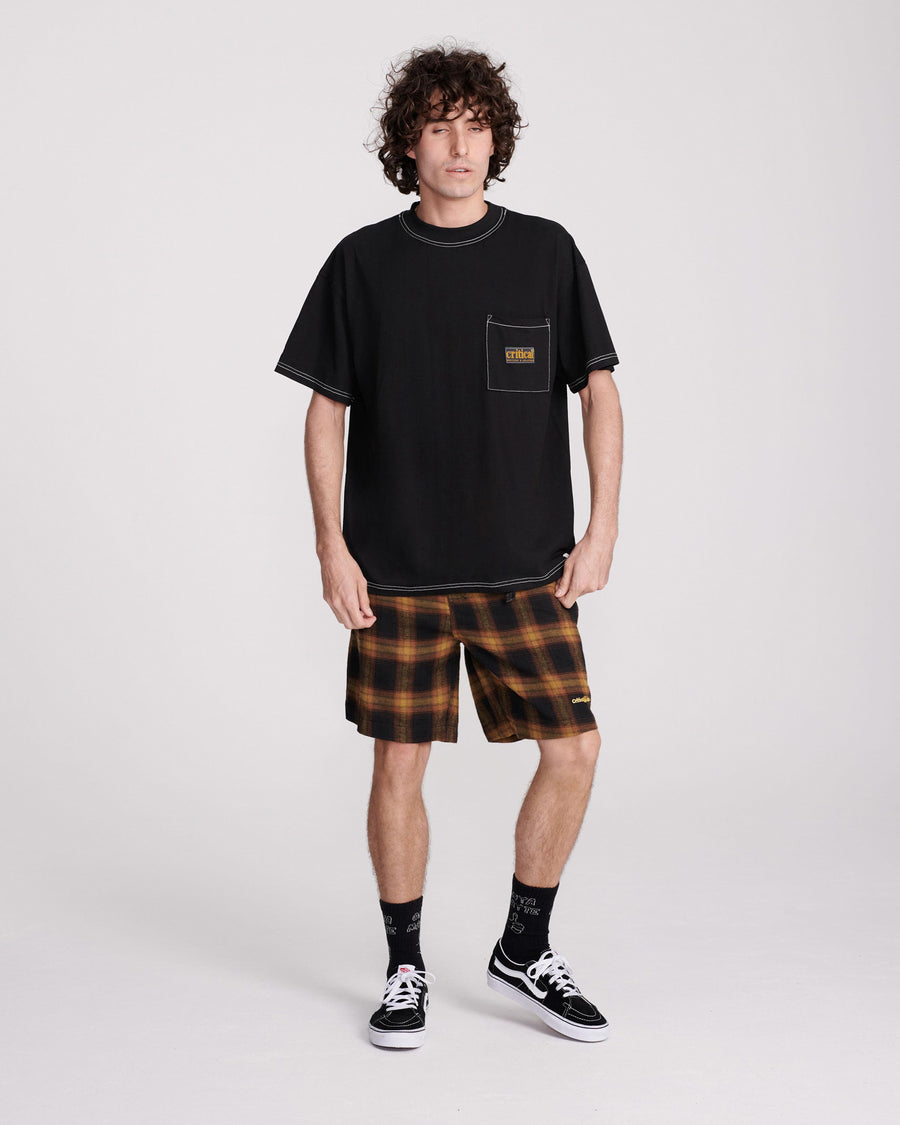 SHIN WALKSHORT - CAMEL