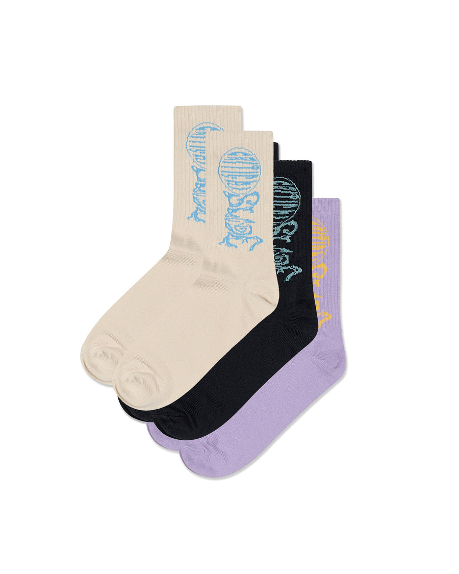 Buzzed 2 Pack Sock - Multi