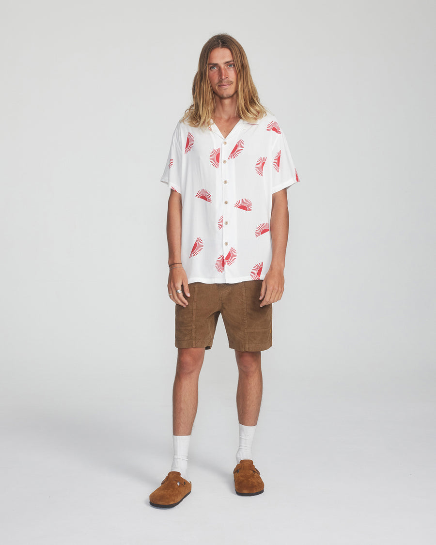Rising Sun Shirt  - White