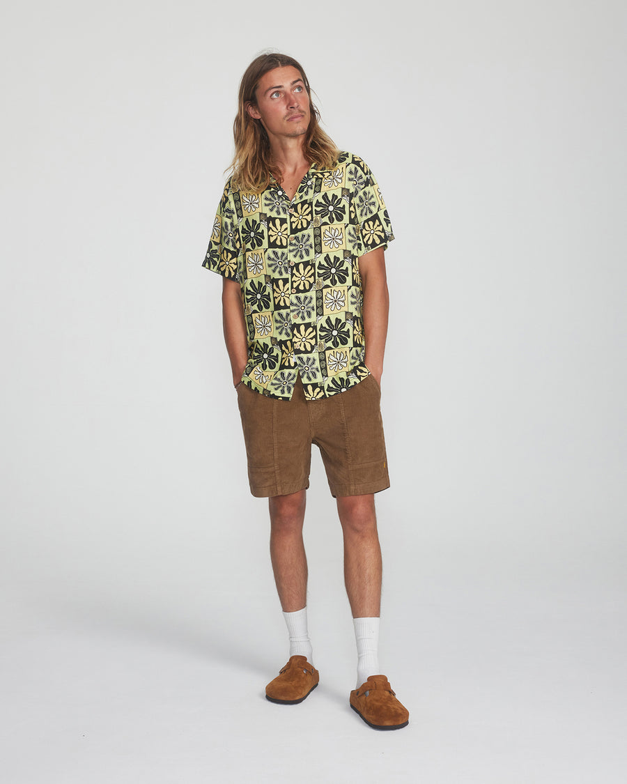 Drip Resort Shirt - Apple