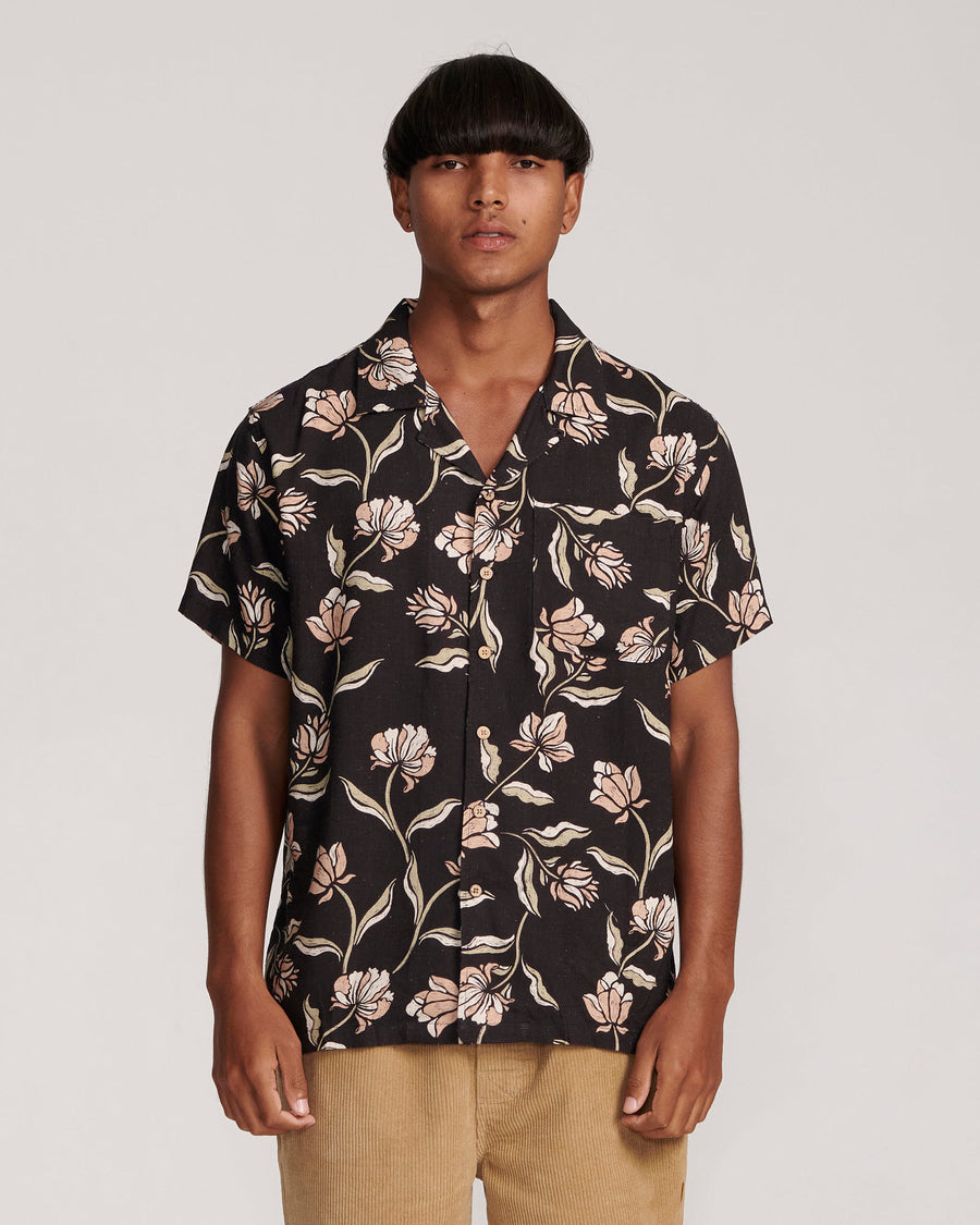 Avoca Resort Shirt - Vintage Black