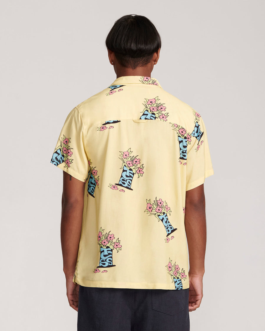 Bunched Resort Shirt - Lemon