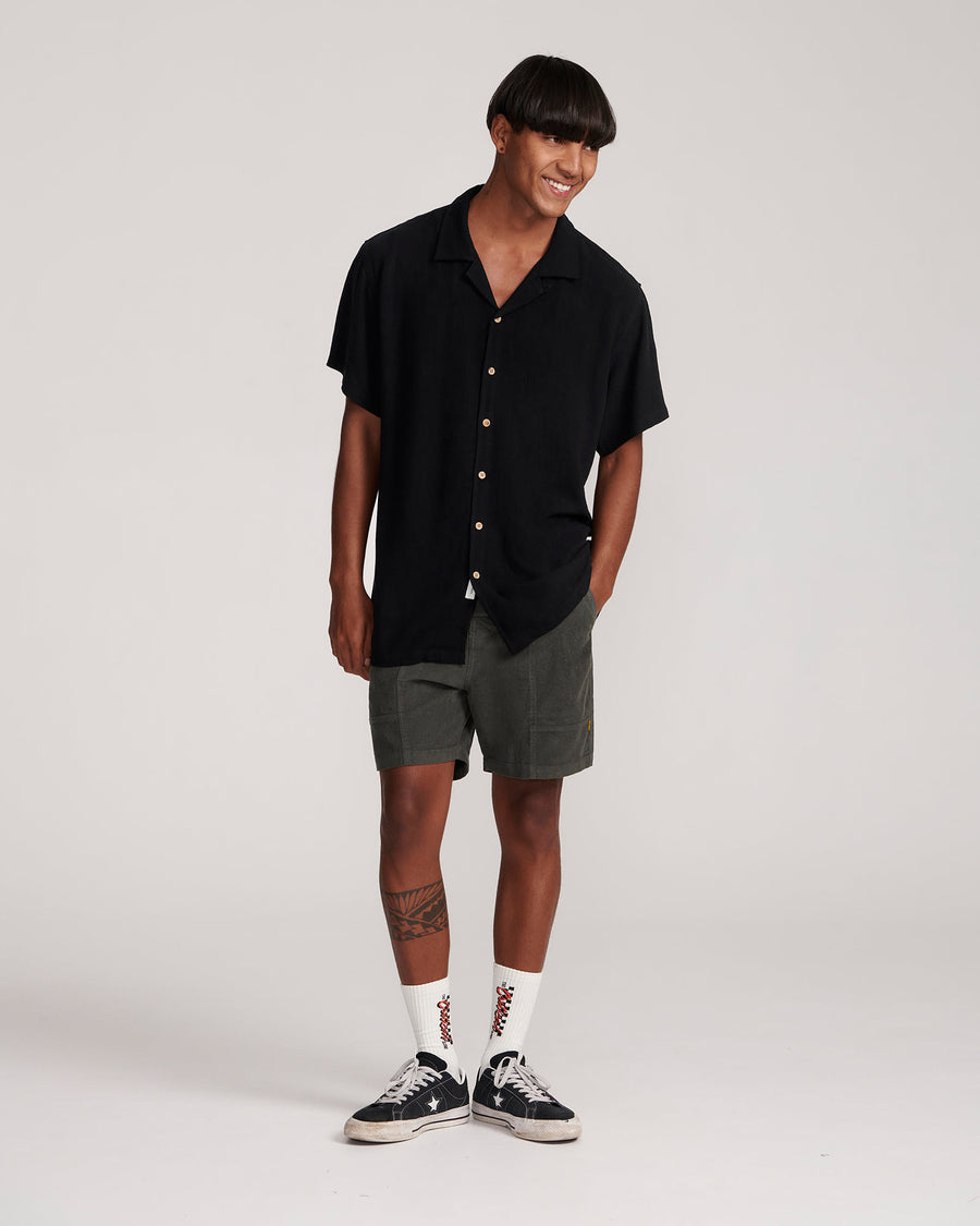 Ernie Resort Shirt - Black