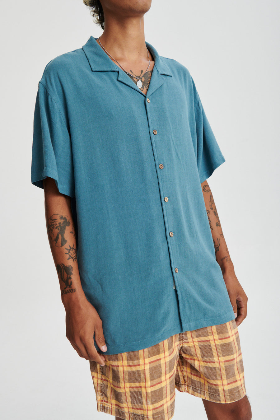 Ernie Resort Shirt - Ocean