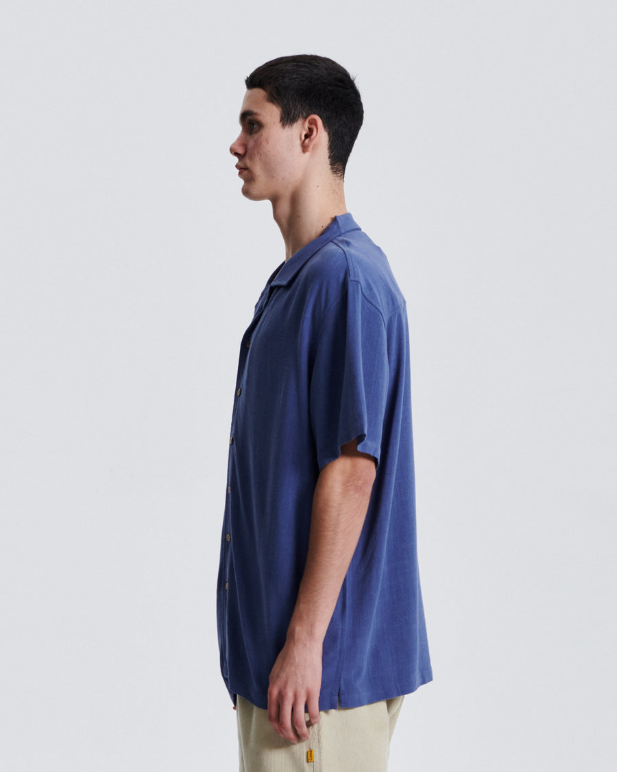 Ernie Resort Shirt - Blue