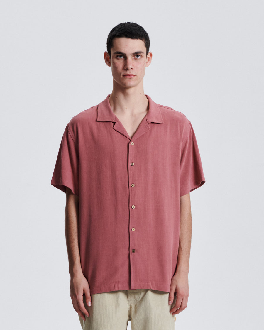Ernie Resort Shirt - Merlot