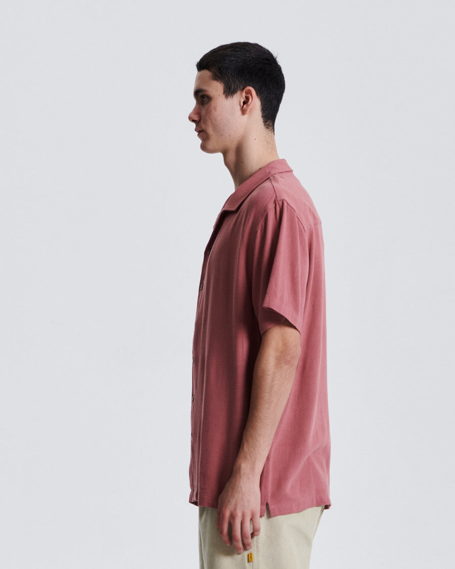 Ernie Resort Shirt - Merlot