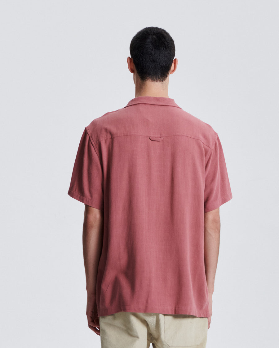 Ernie Resort Shirt - Merlot