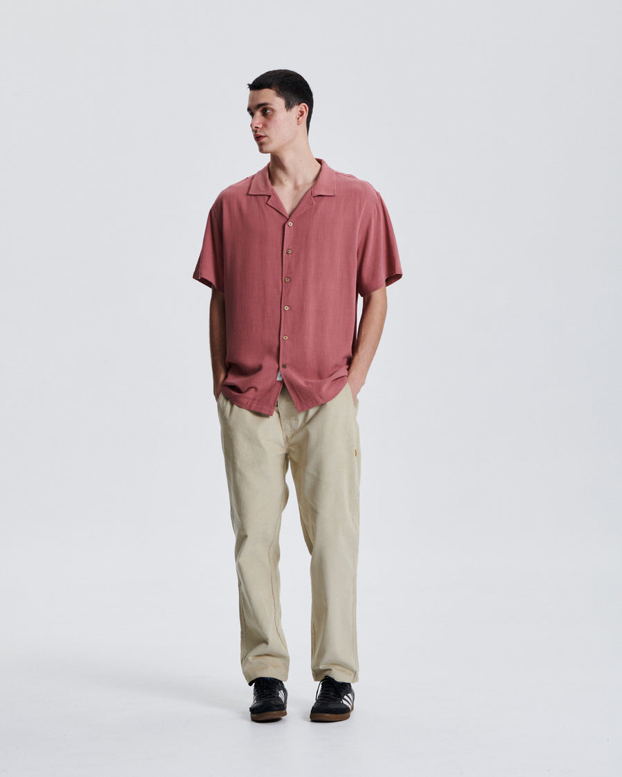 Ernie Resort Shirt - Merlot