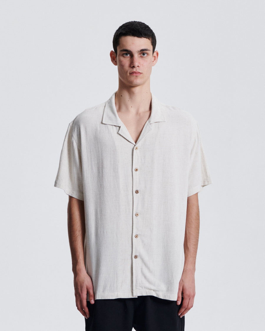 Ernie Resort Shirt - Oatmeal
