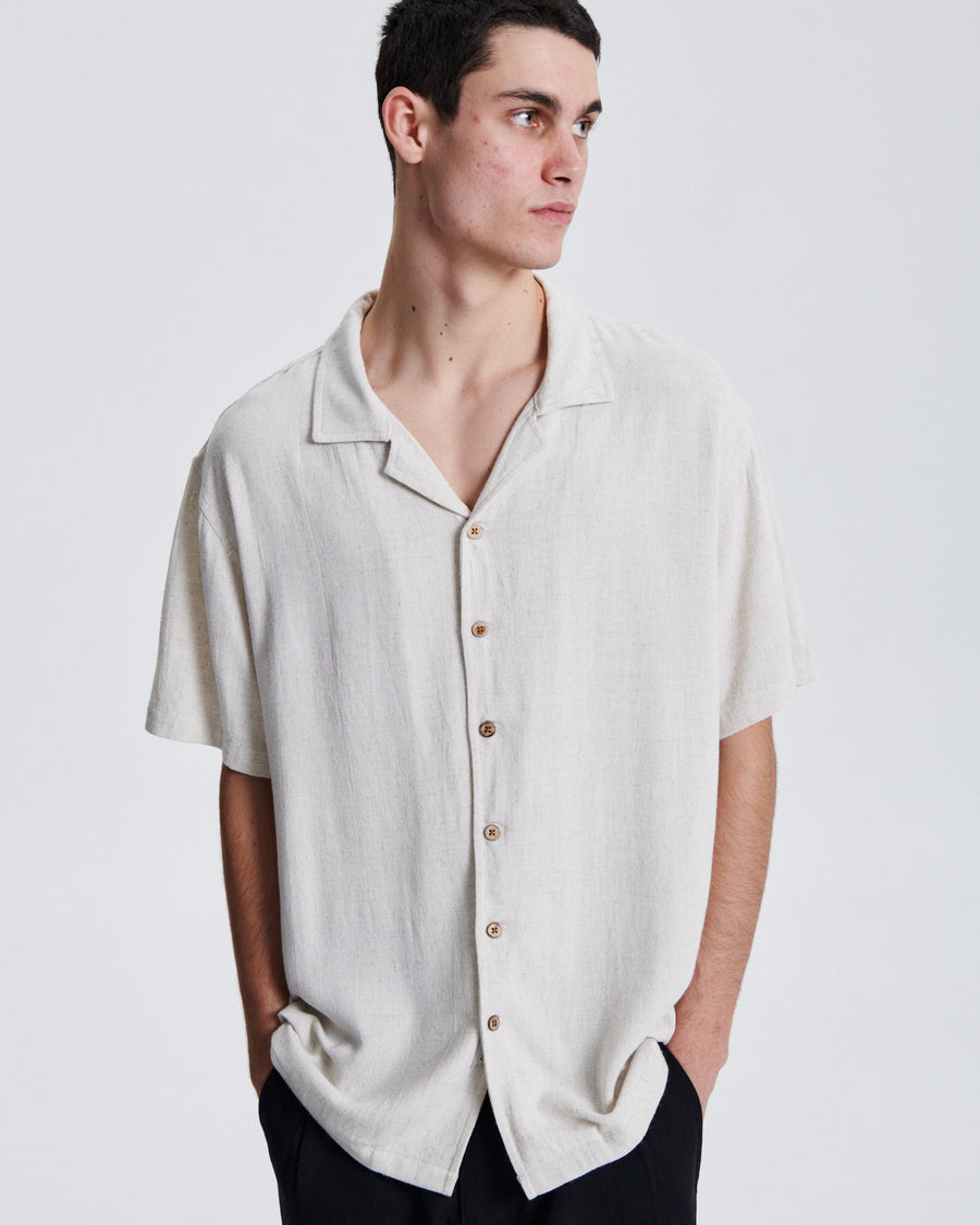 Ernie Resort Shirt - Oatmeal