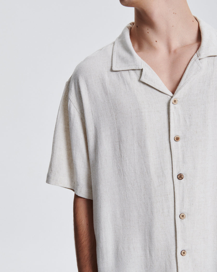 Ernie Resort Shirt - Oatmeal
