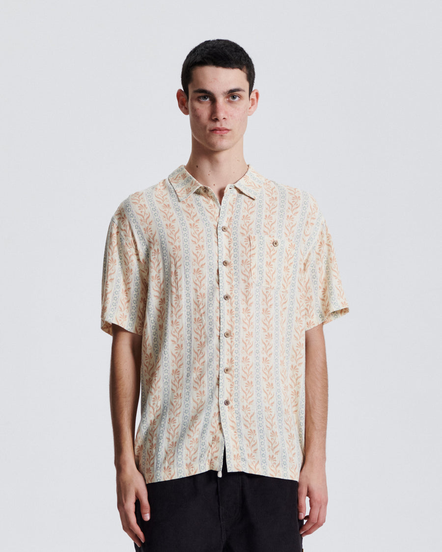 Gravity SS Shirt - Ecru