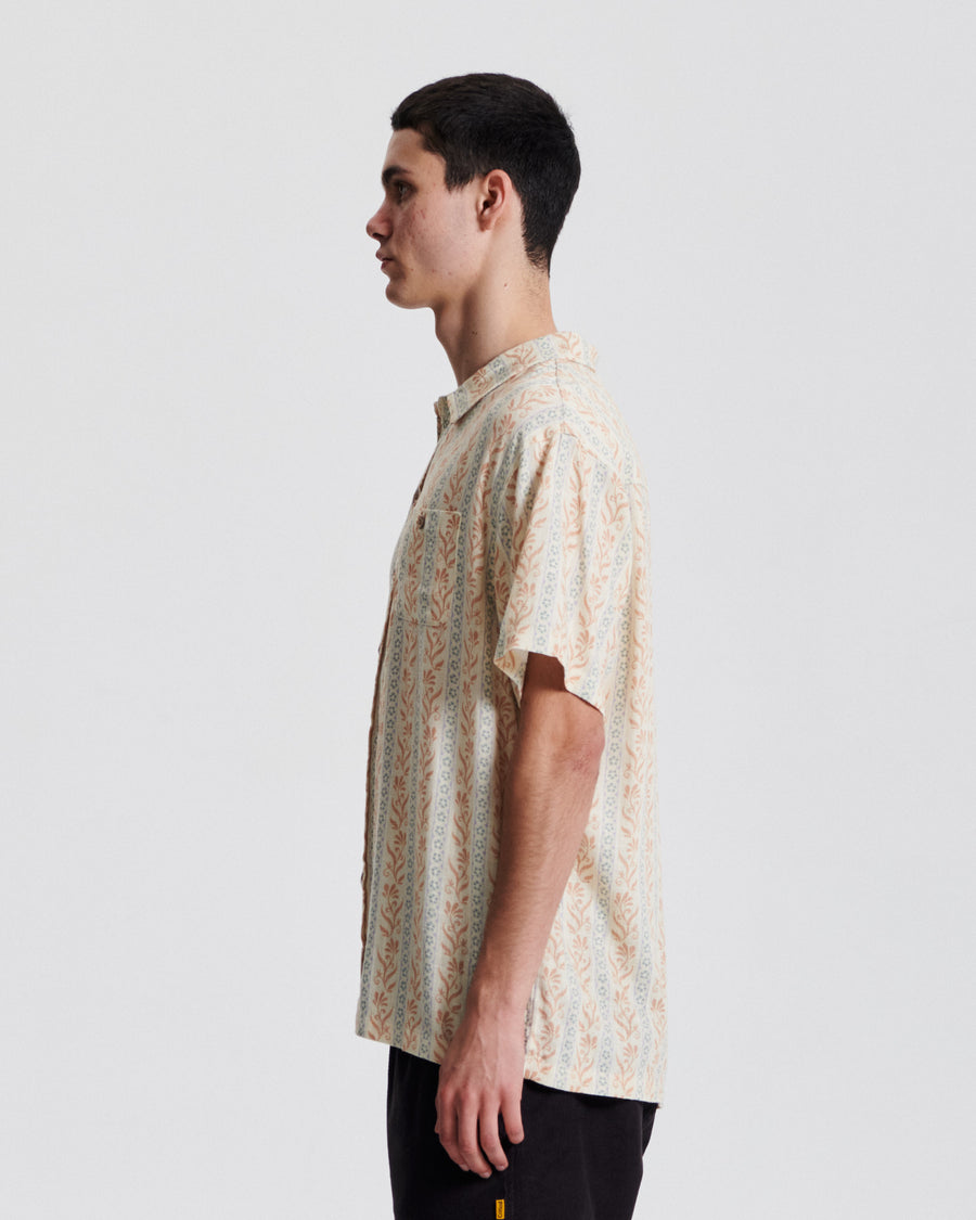 Gravity SS Shirt - Ecru