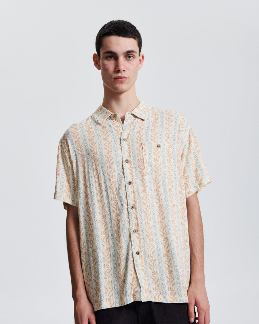 Gravity SS Shirt - Ecru