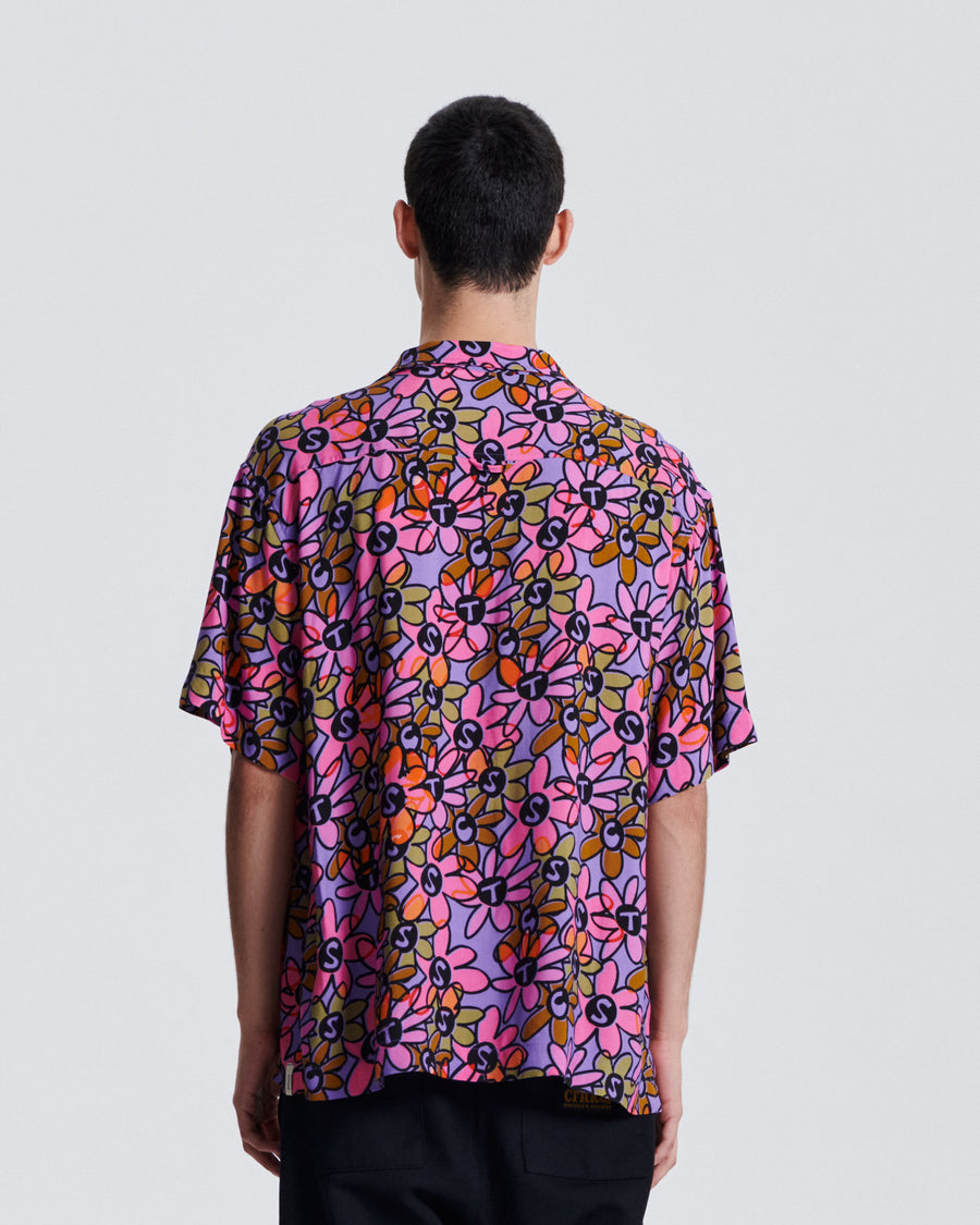 Crazed Jumbo Resort Shirt - Lav