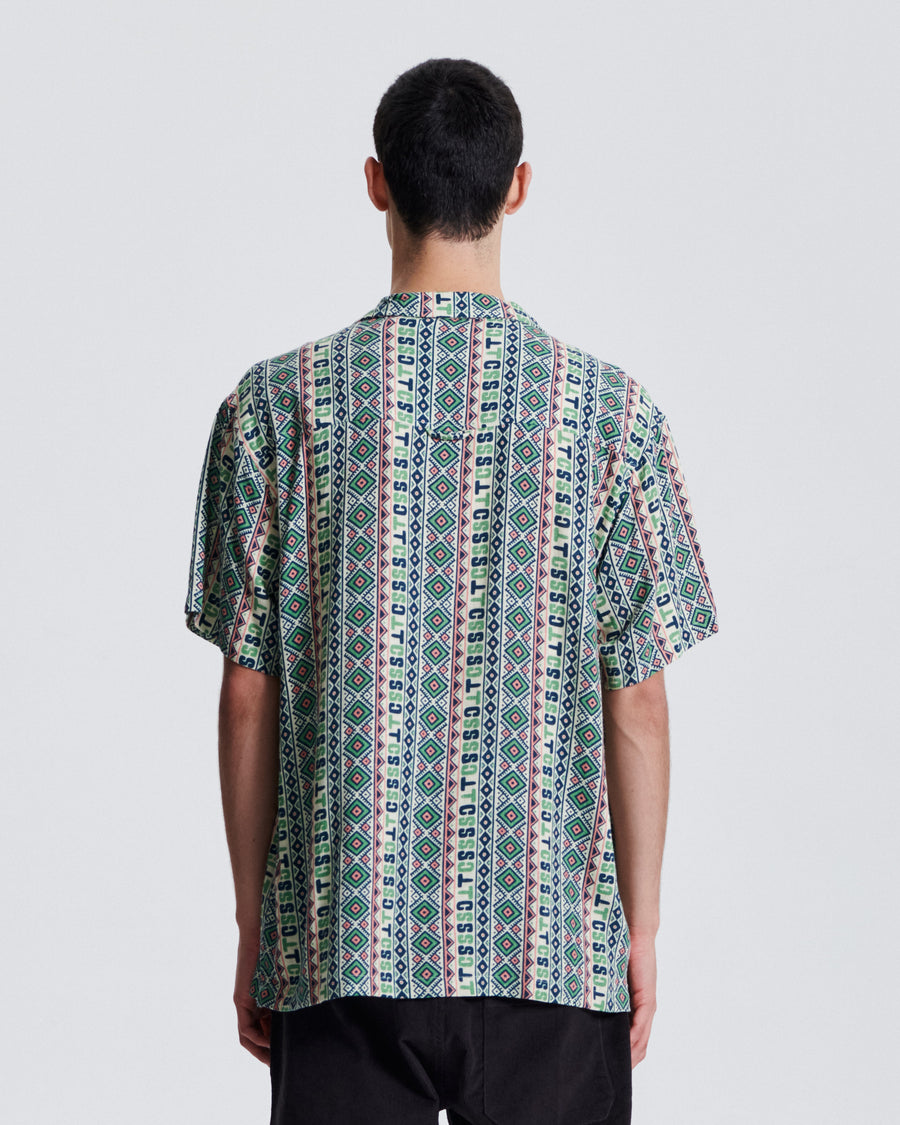 Dunstin SS Resort Shirt - Ecru
