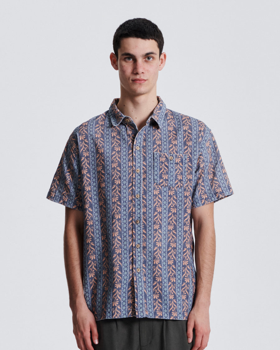 Gravity SS Cord Shirt - Blue