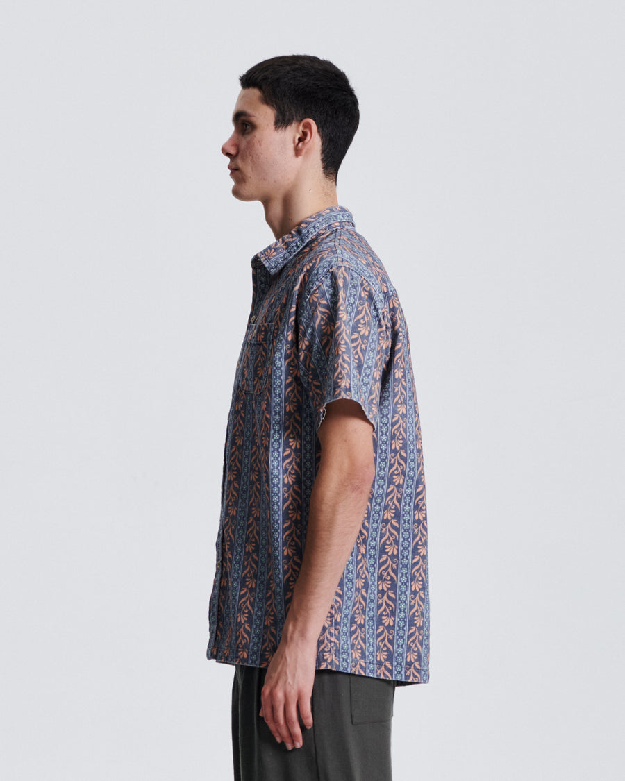 Gravity SS Cord Shirt - Blue