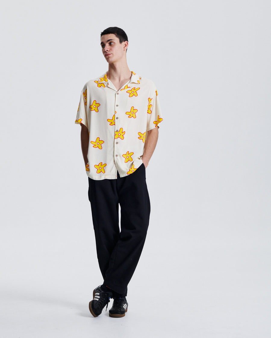 Seeker SS Resort Shirt - White