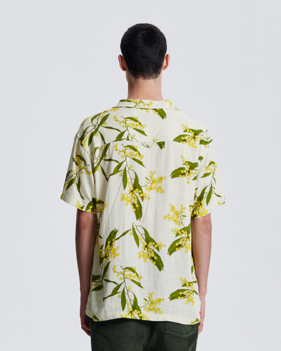 Acacia Linen Shirt - Vintage White