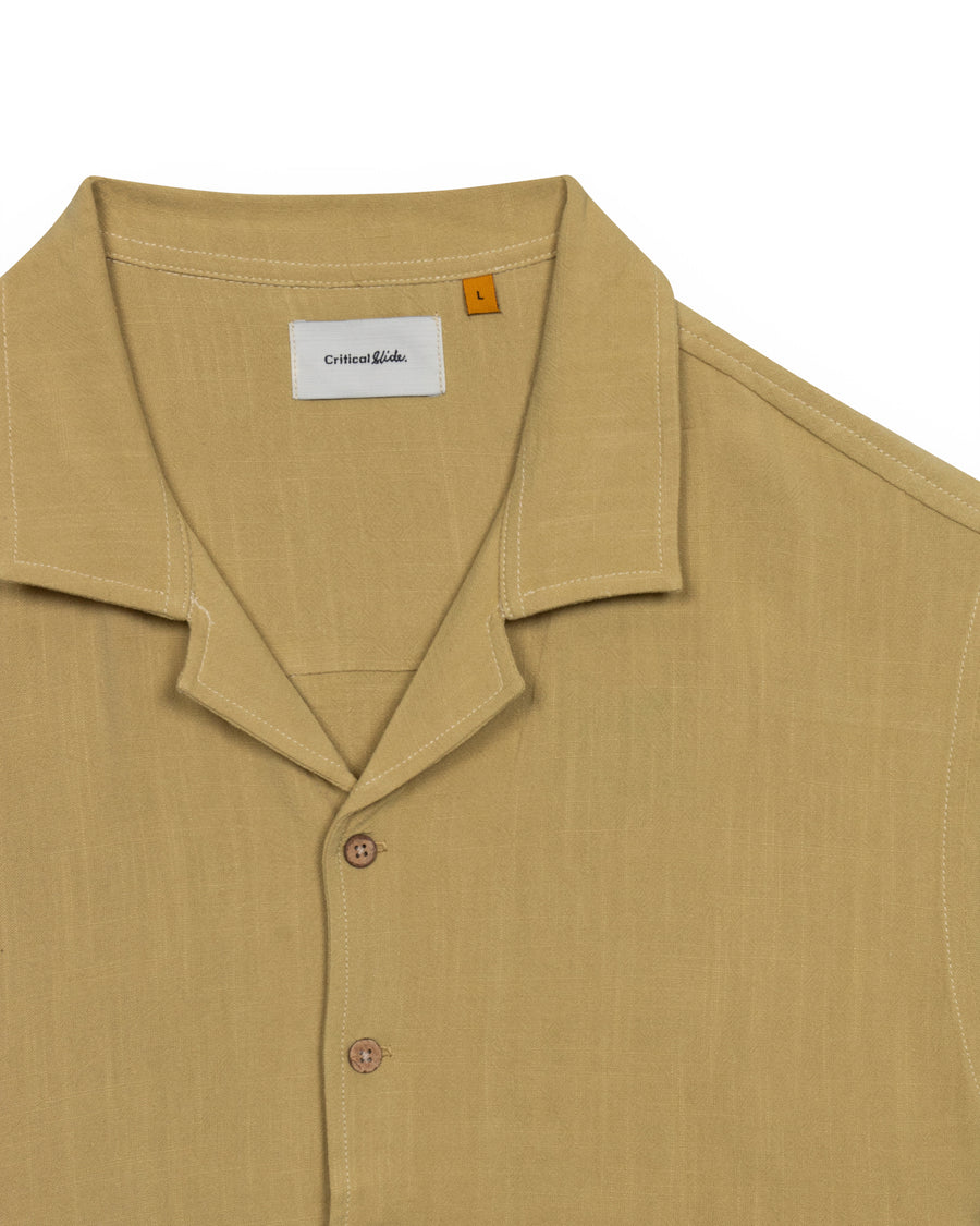 Ernie Linen Resort Shirt - Pineapple