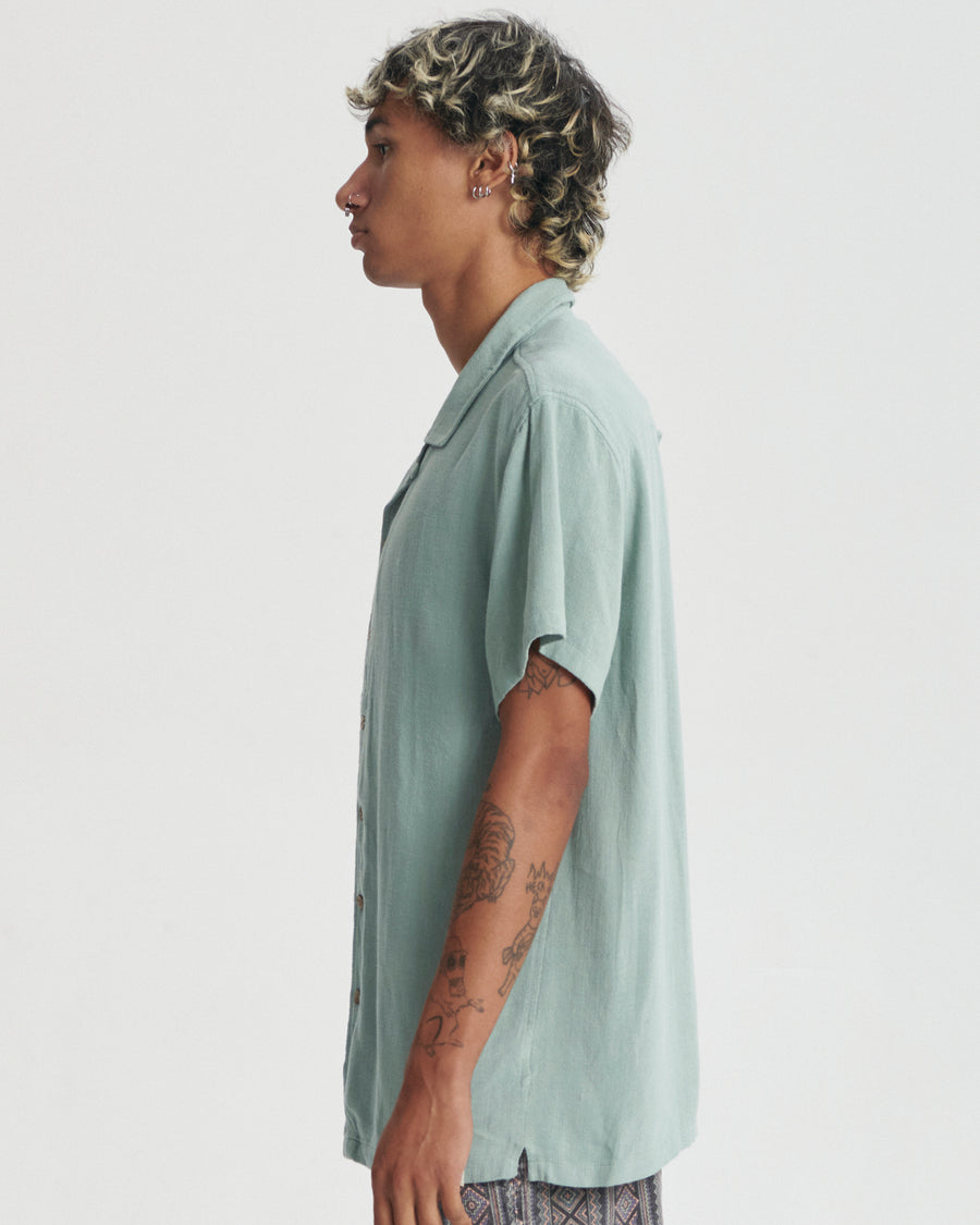 Ernie Resort Shirt - Seagrass