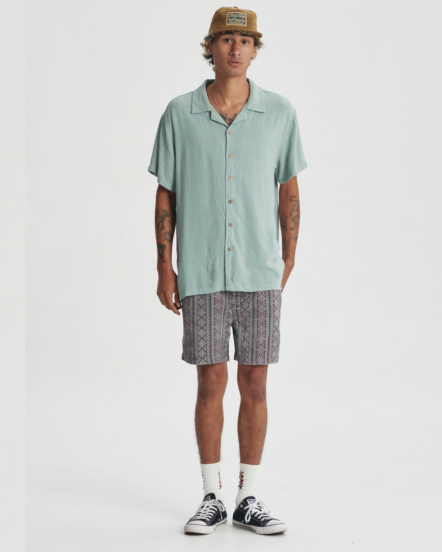 Ernie Resort Shirt - Seagrass
