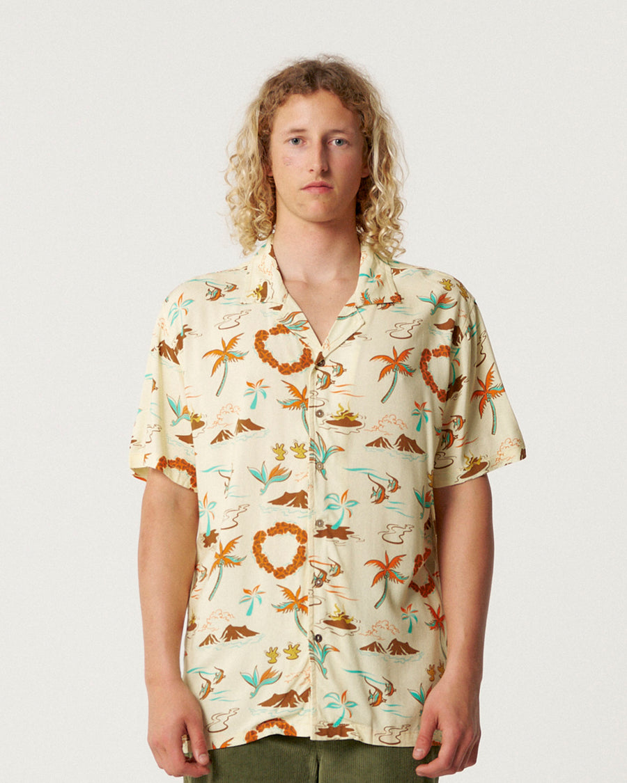 Islands Resort Shirt - Butter