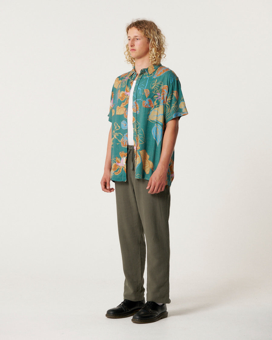Cruiser Linen Pant - Sage