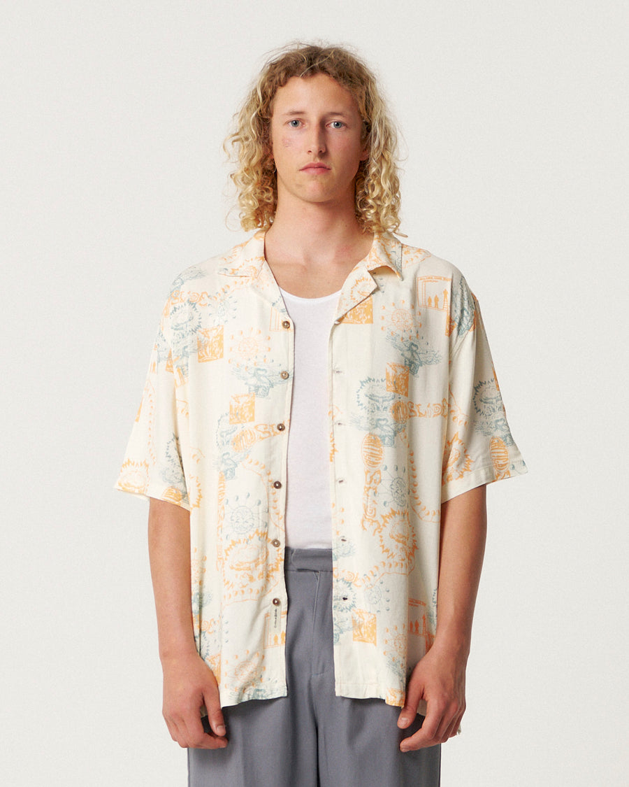 Madness Resort Shirt - Ecru