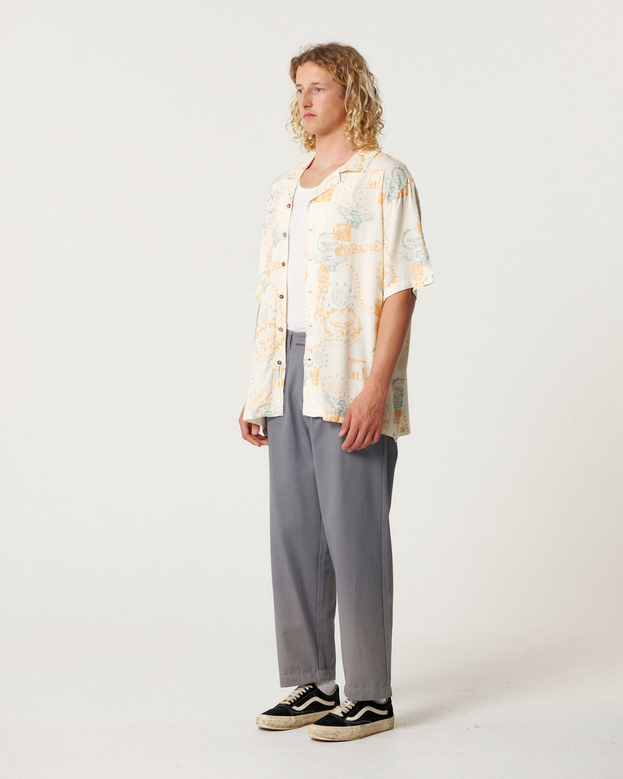 Madness Resort Shirt - Ecru