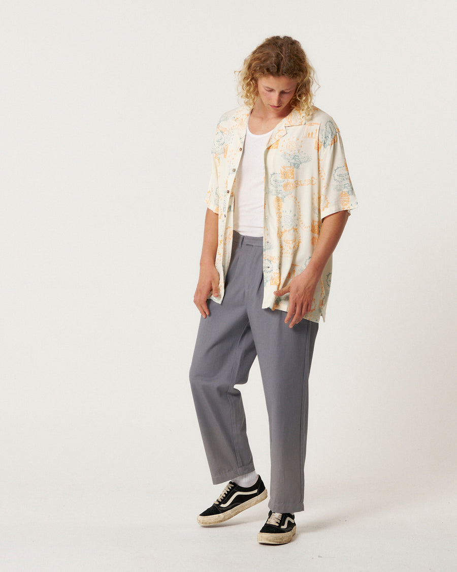 Madness Resort Shirt - Ecru