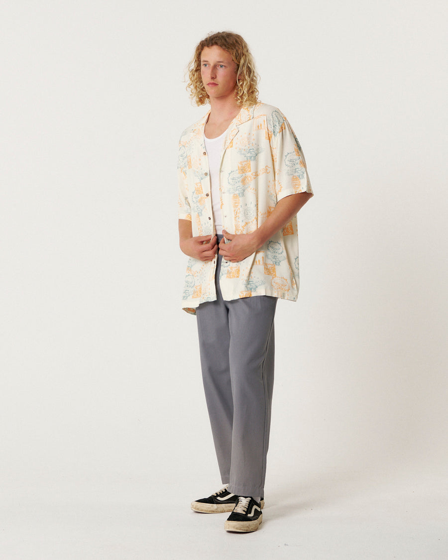 Madness Resort Shirt - Ecru