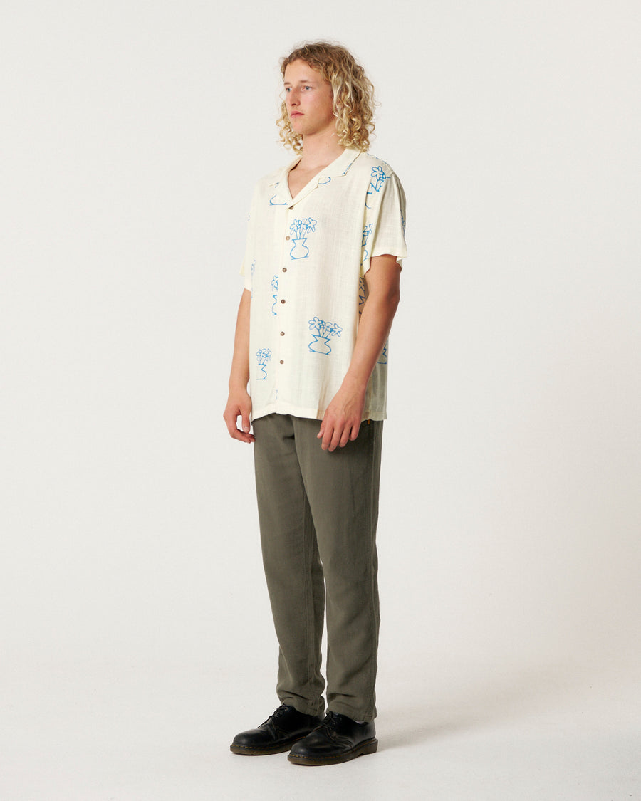 Mellow Resort Shirt - Ecru