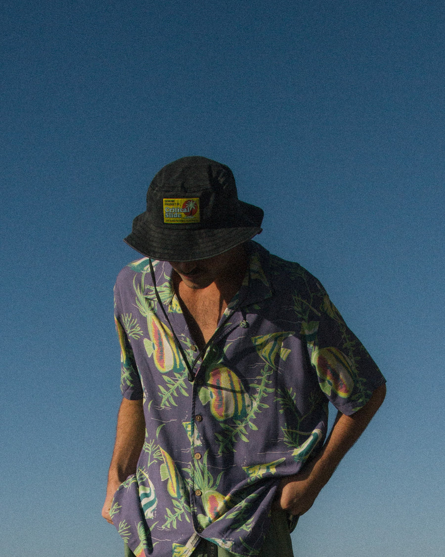 Lighthouse Hat - Washed Black