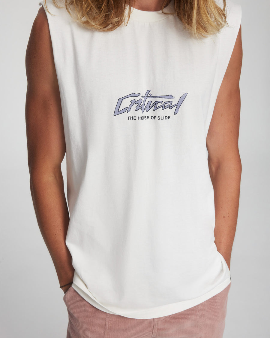 Dune Muscle - Vintage White
