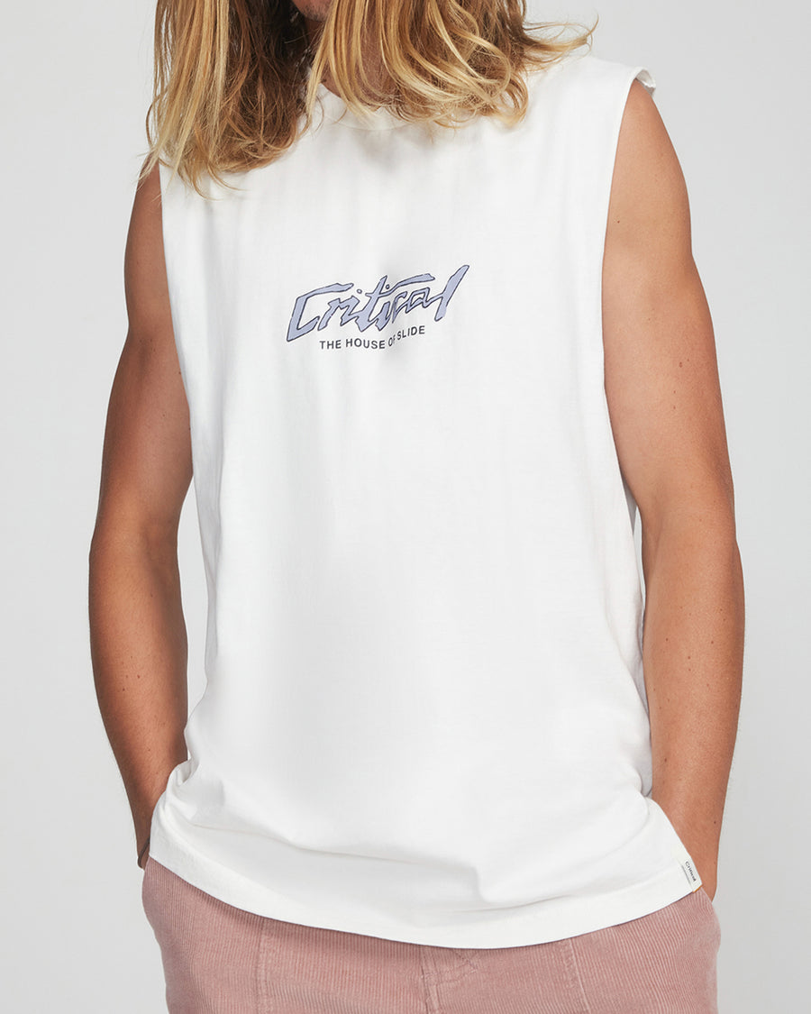 Dune Muscle - Vintage White