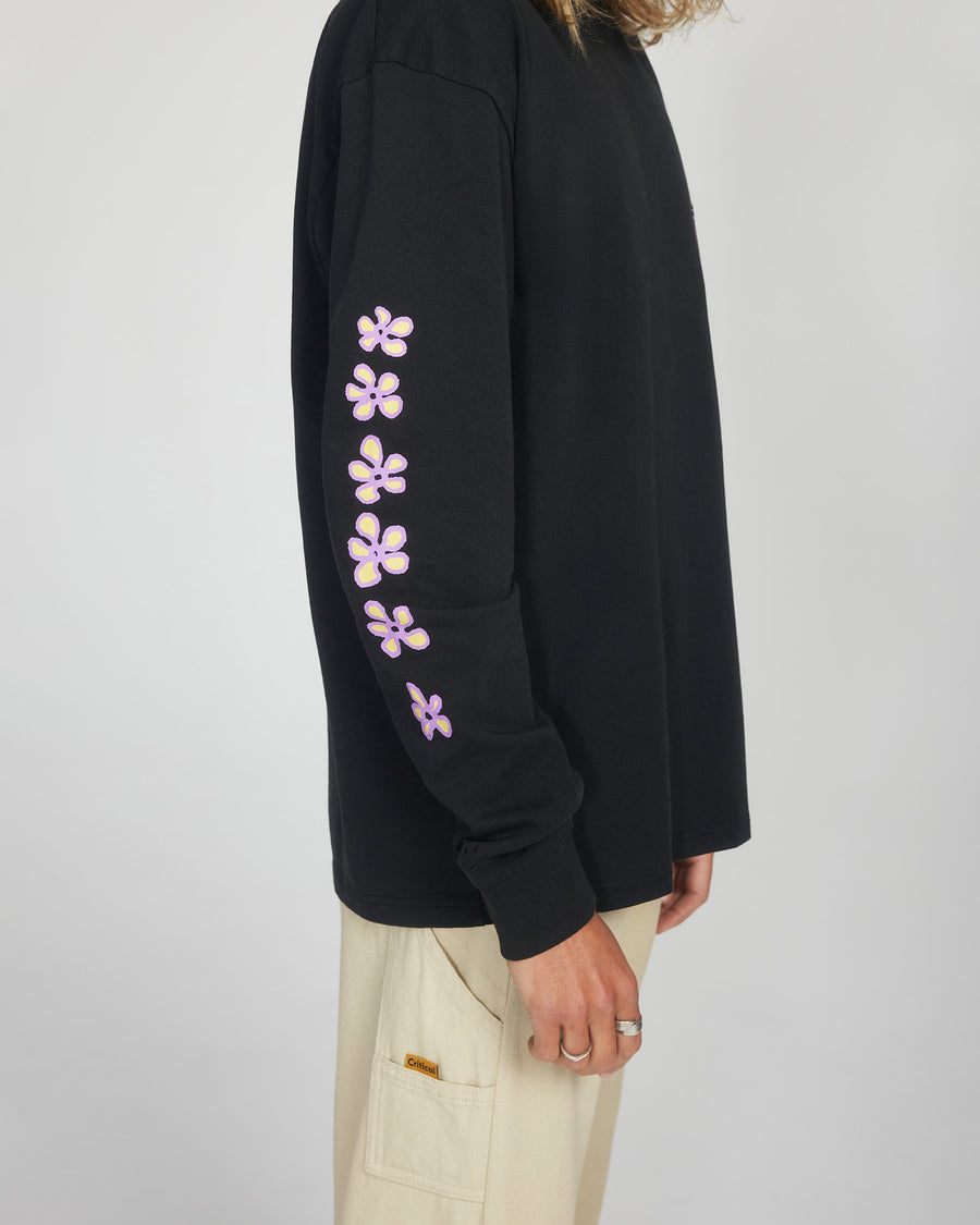 Ritual Long Sleeve Tee  - Vintage Black