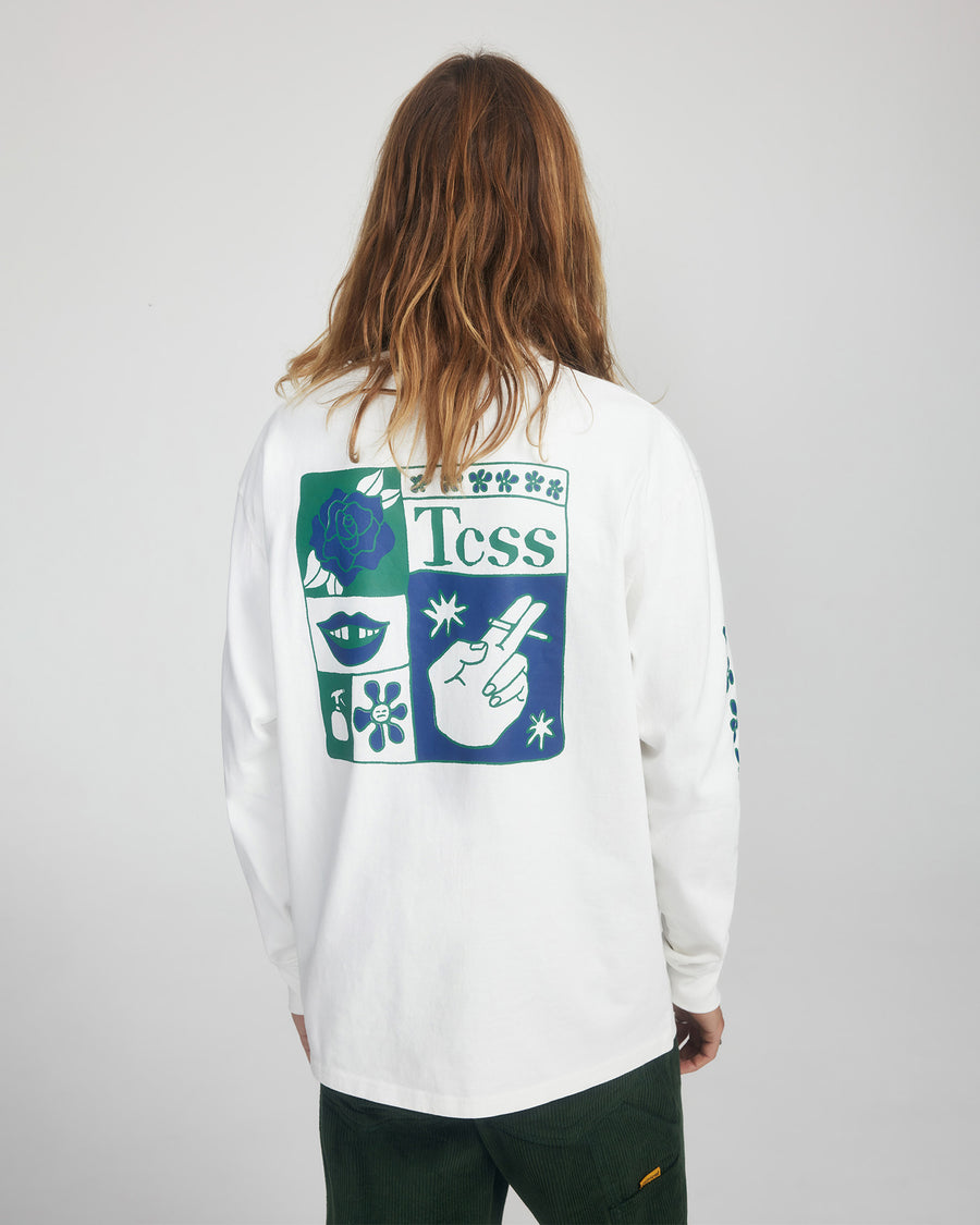 Ritual Long Sleeve Tee - Vintage White