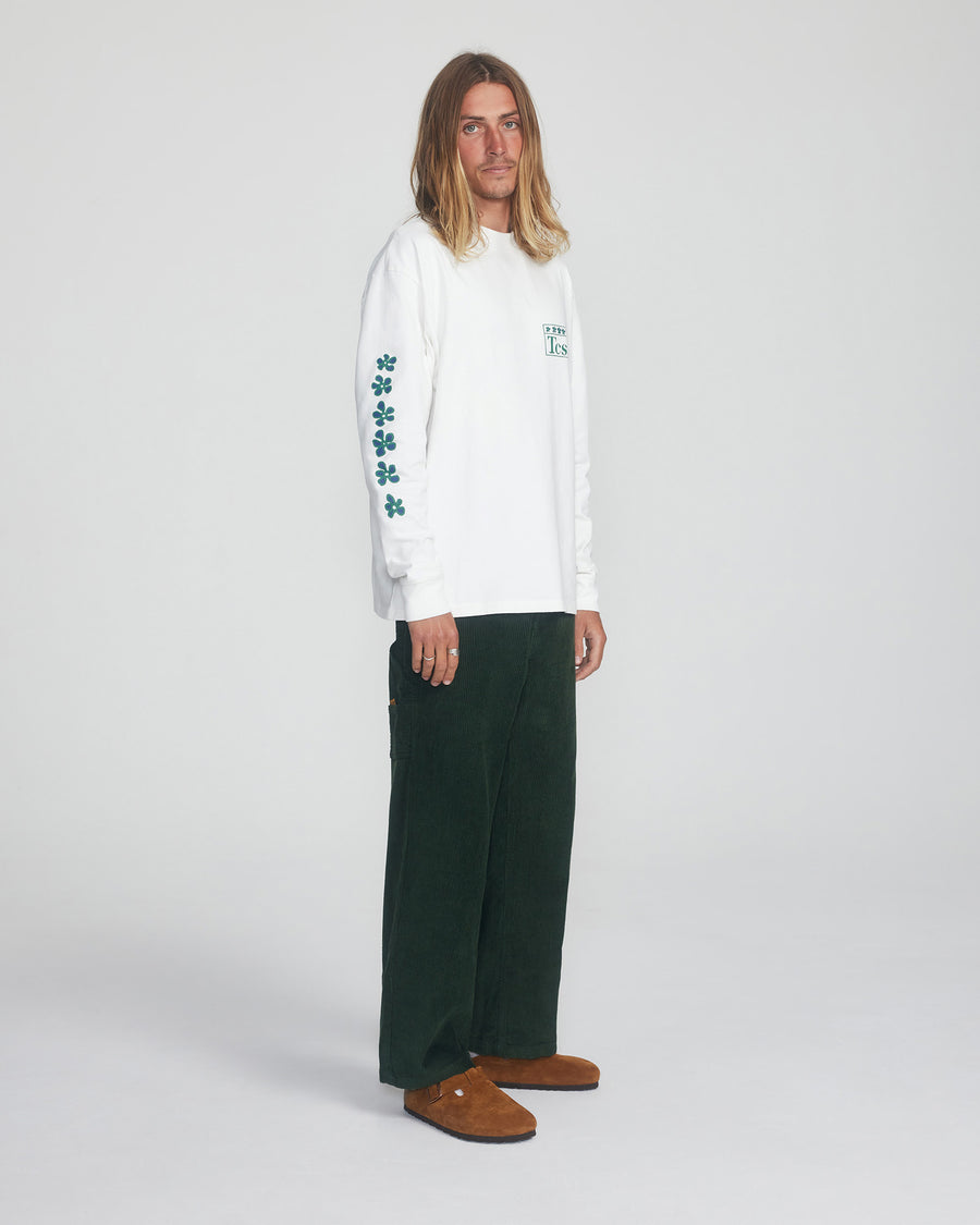 Ritual Long Sleeve Tee - Vintage White
