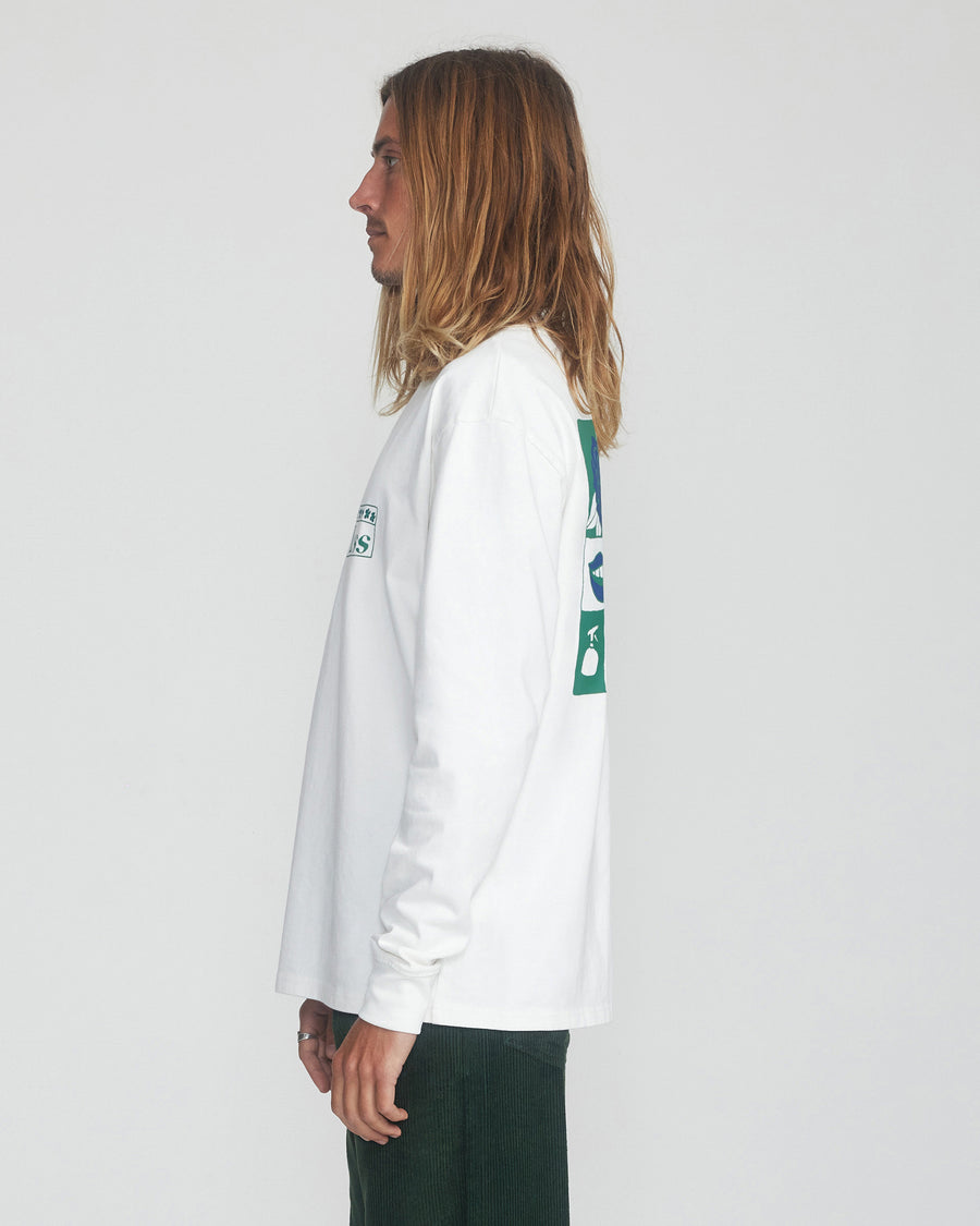 Ritual Long Sleeve Tee - Vintage White