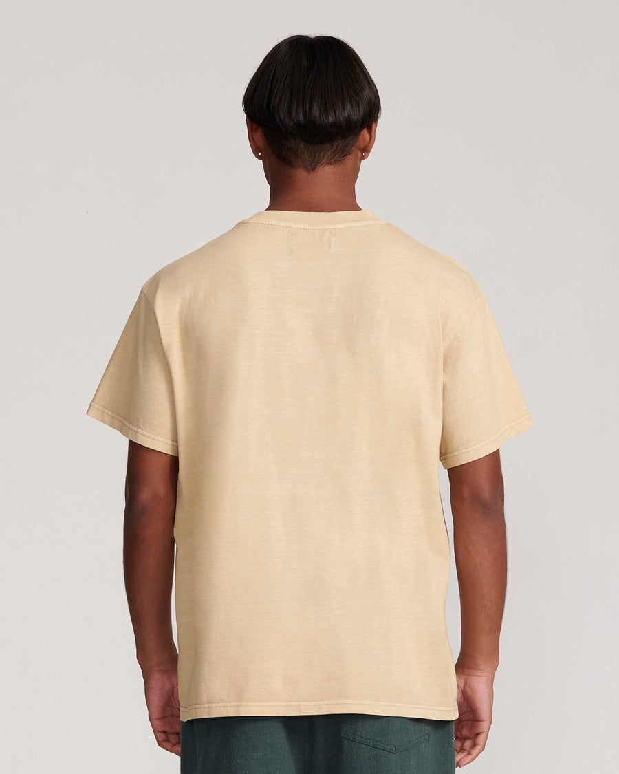 Bunched Tee - Pale Khaki