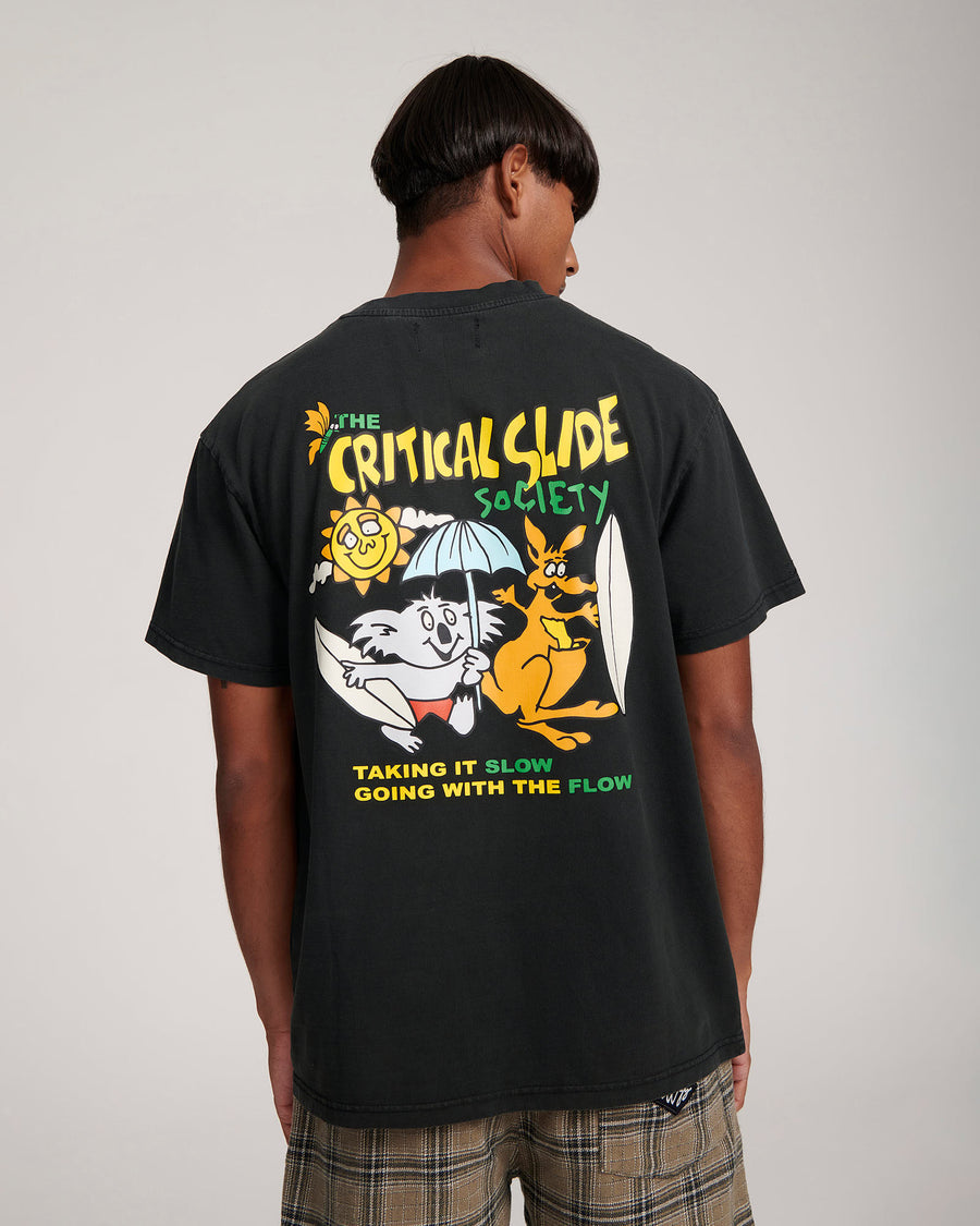 Society Tee - Vintage Black
