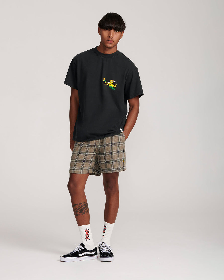 Society Tee - Vintage Black