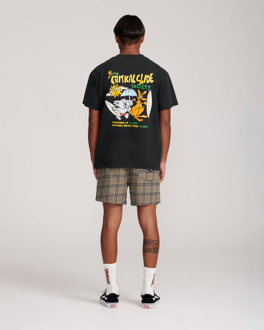 Society Tee - Vintage Black