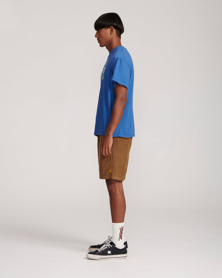 Calen Placement Tee - Cobalt