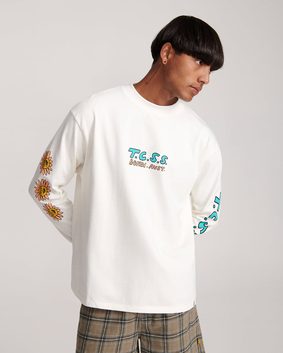 Grande Longsleeve Tee - Vintage White